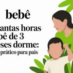Quantas horas bebe de 3 meses dorme: guia prático para pais