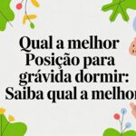 Qual a melhor posição para gravida dormir: Saiba qual a melh